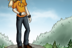 Ben with a Bird