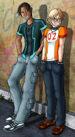 Dennis and Ben hangin' out