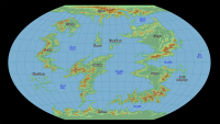 Dimentiara's Nations and Seas